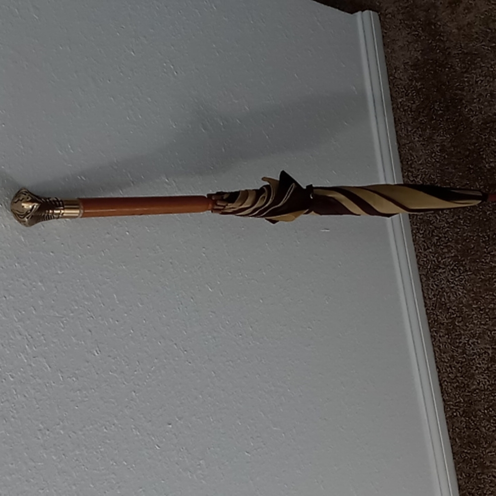 Brass Head umbrella nice